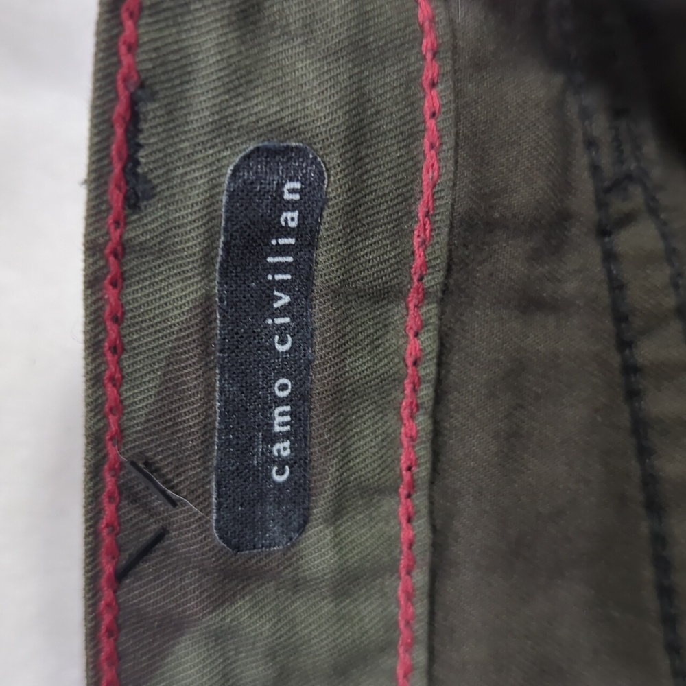 Sanctuary Camo Civilian Cargo Pants Moto Skinny Jeans Size 26 - Picture 6 of 8